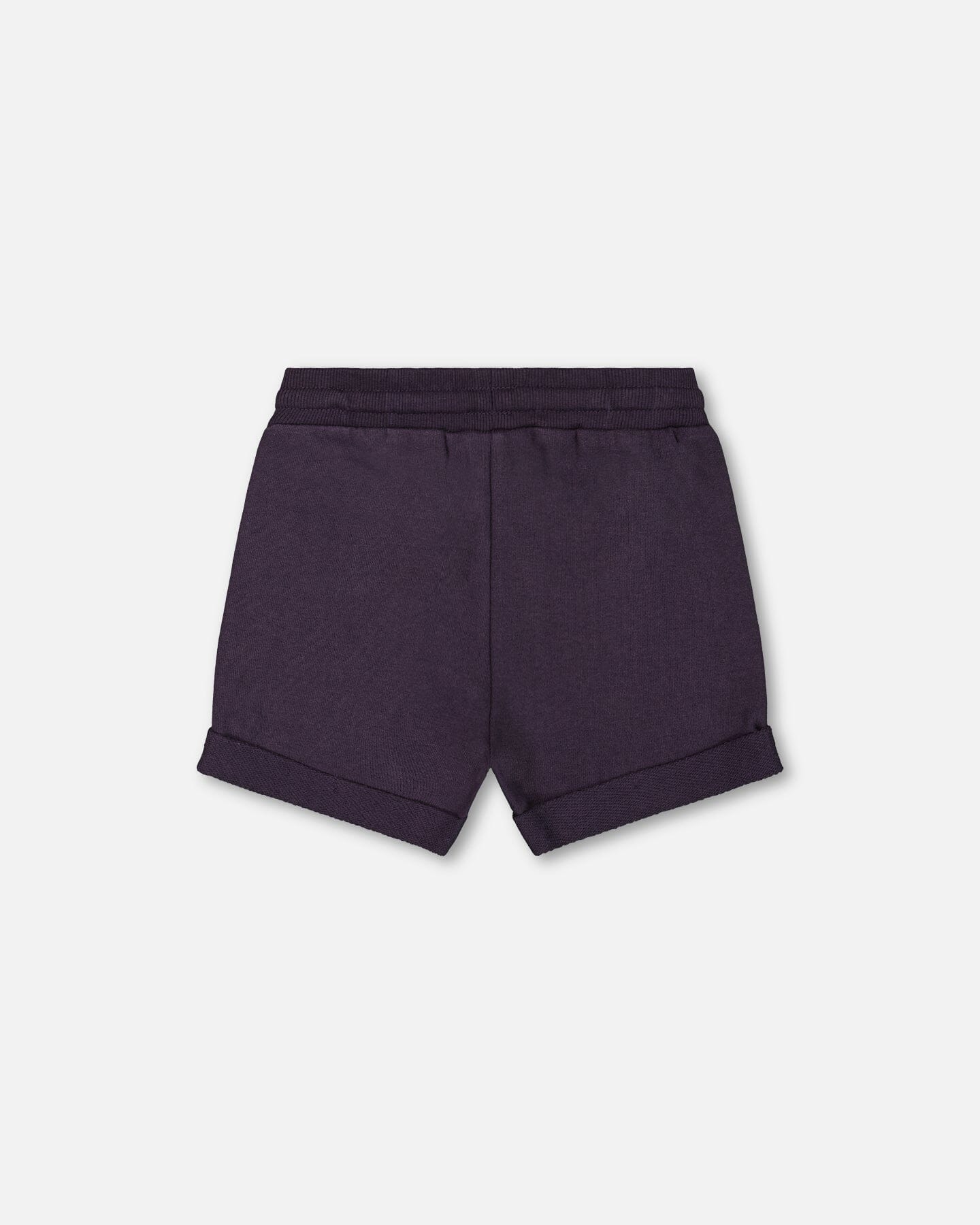 French Terry Short Dark Gray-3