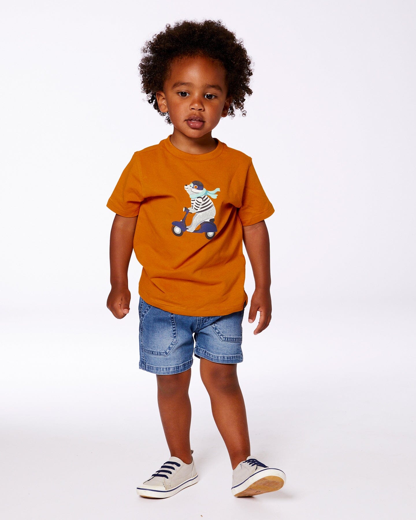 Denim Short Dark Denim Blue-3