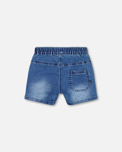 Denim Short Dark Denim Blue-2