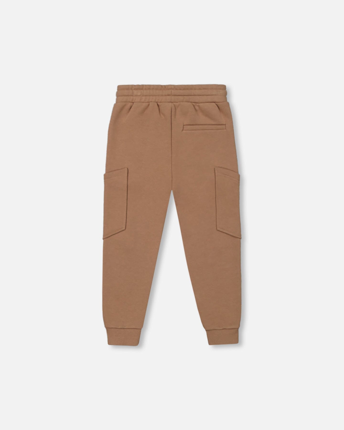 French Terry Sweatpants With Side Pockets Beige-2
