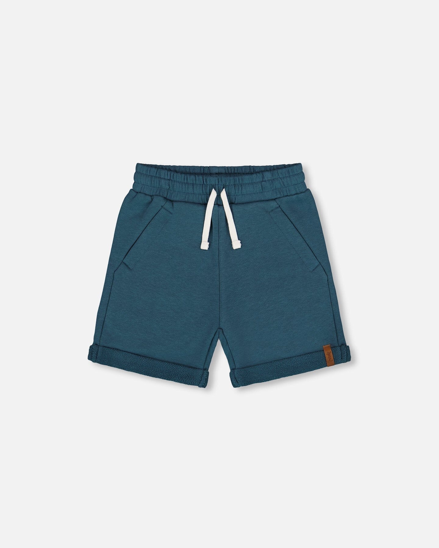 French Terry Short Teal-0