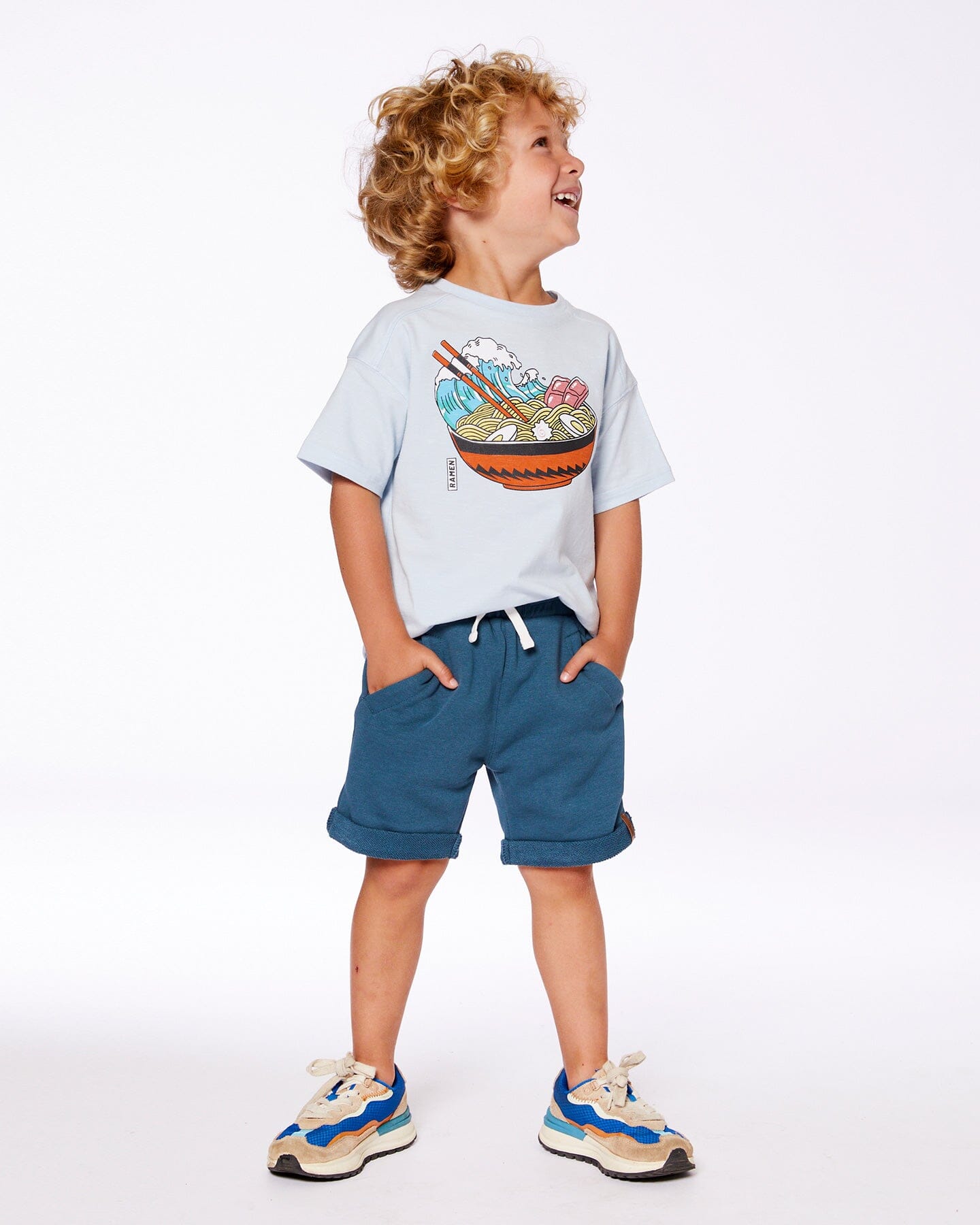 French Terry Short Teal-1