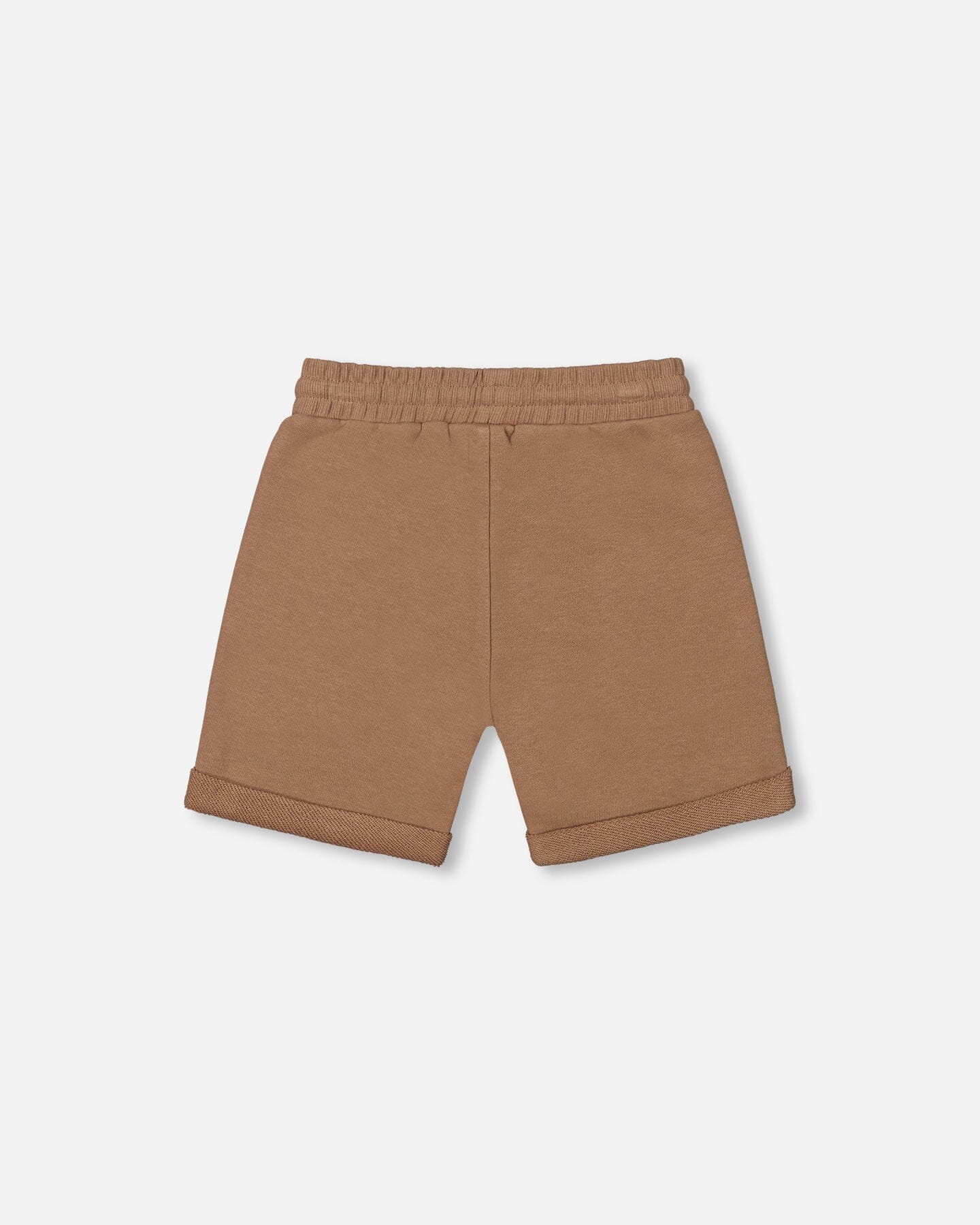 French Terry Short With Contrast Pockets Beige And Off-White-2