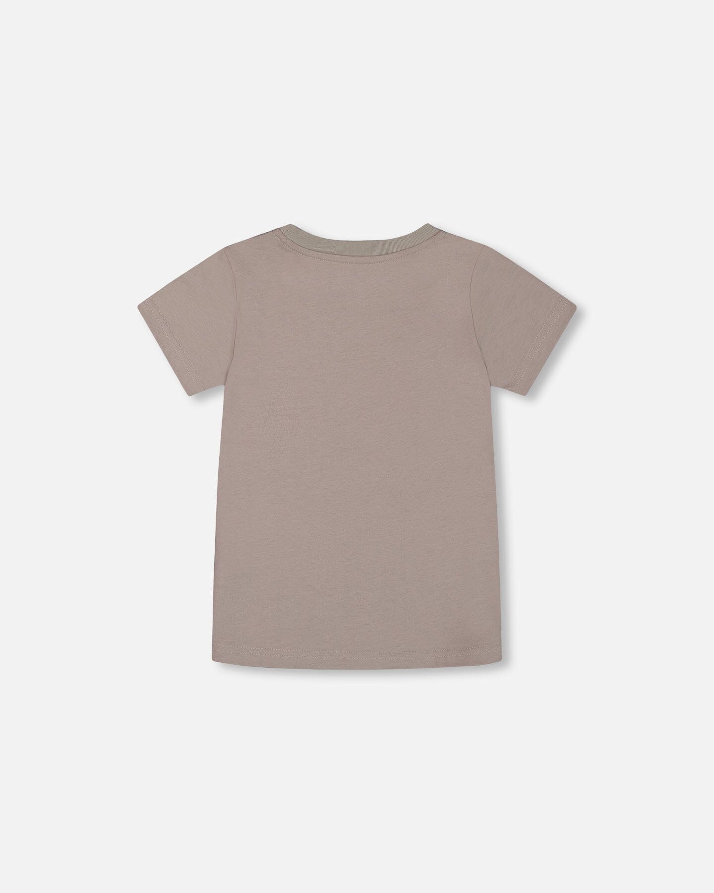 Organic Cotton Graphic Tee Gray, Black And White-2