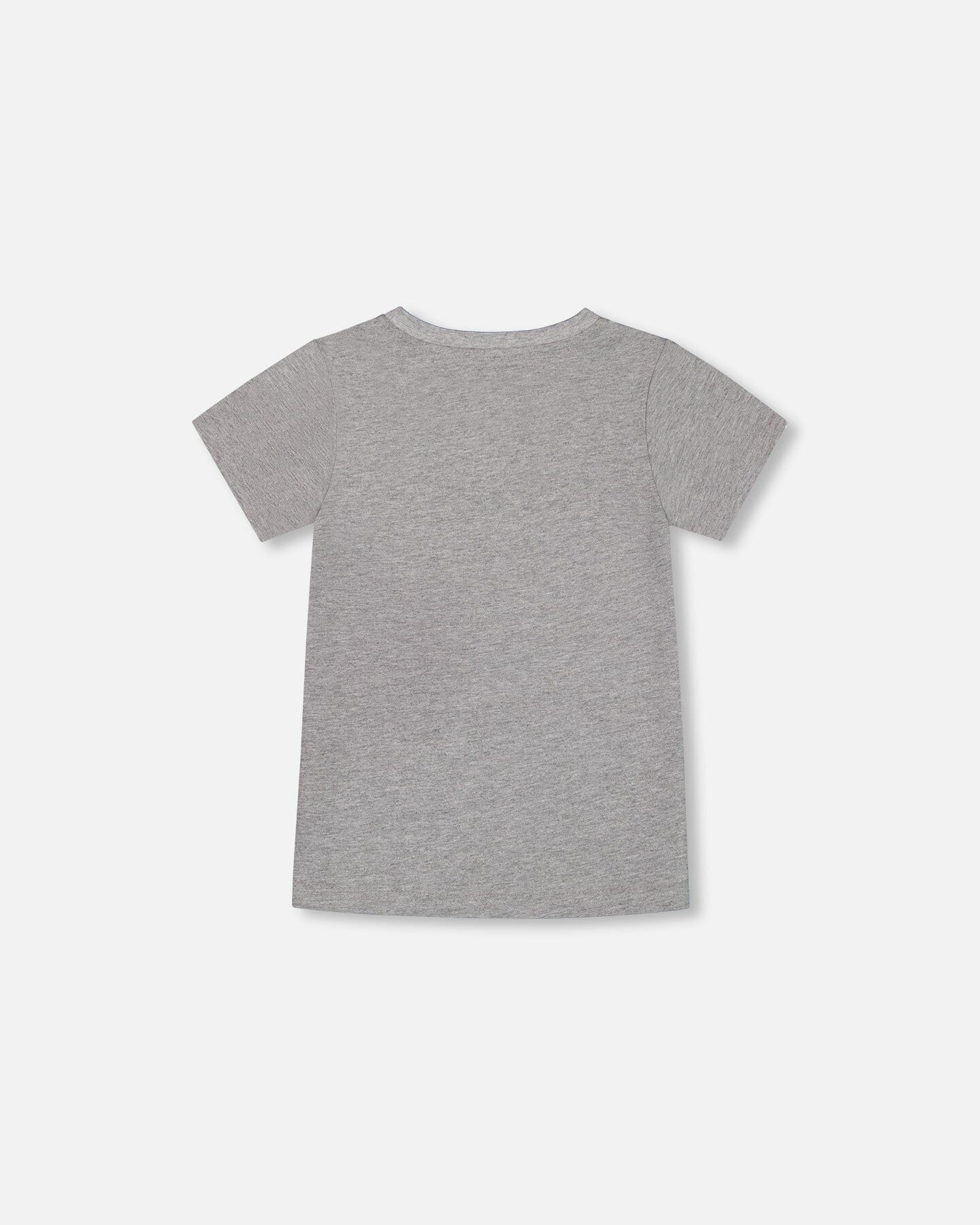 Organic Cotton Gray Tee Gray And Balloons-2