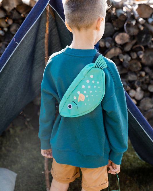 Fish Fanny Pack Green-1