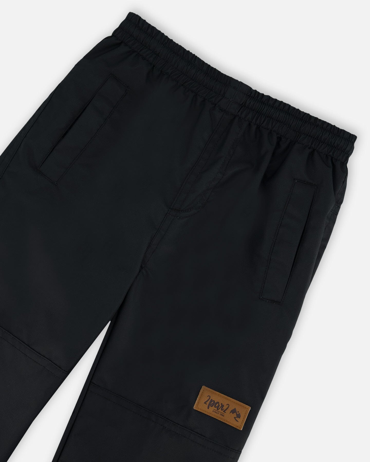 3-In-1 Mid-Season Outerwear Set With Printed Jacket Pink, Black, And Flowers-4