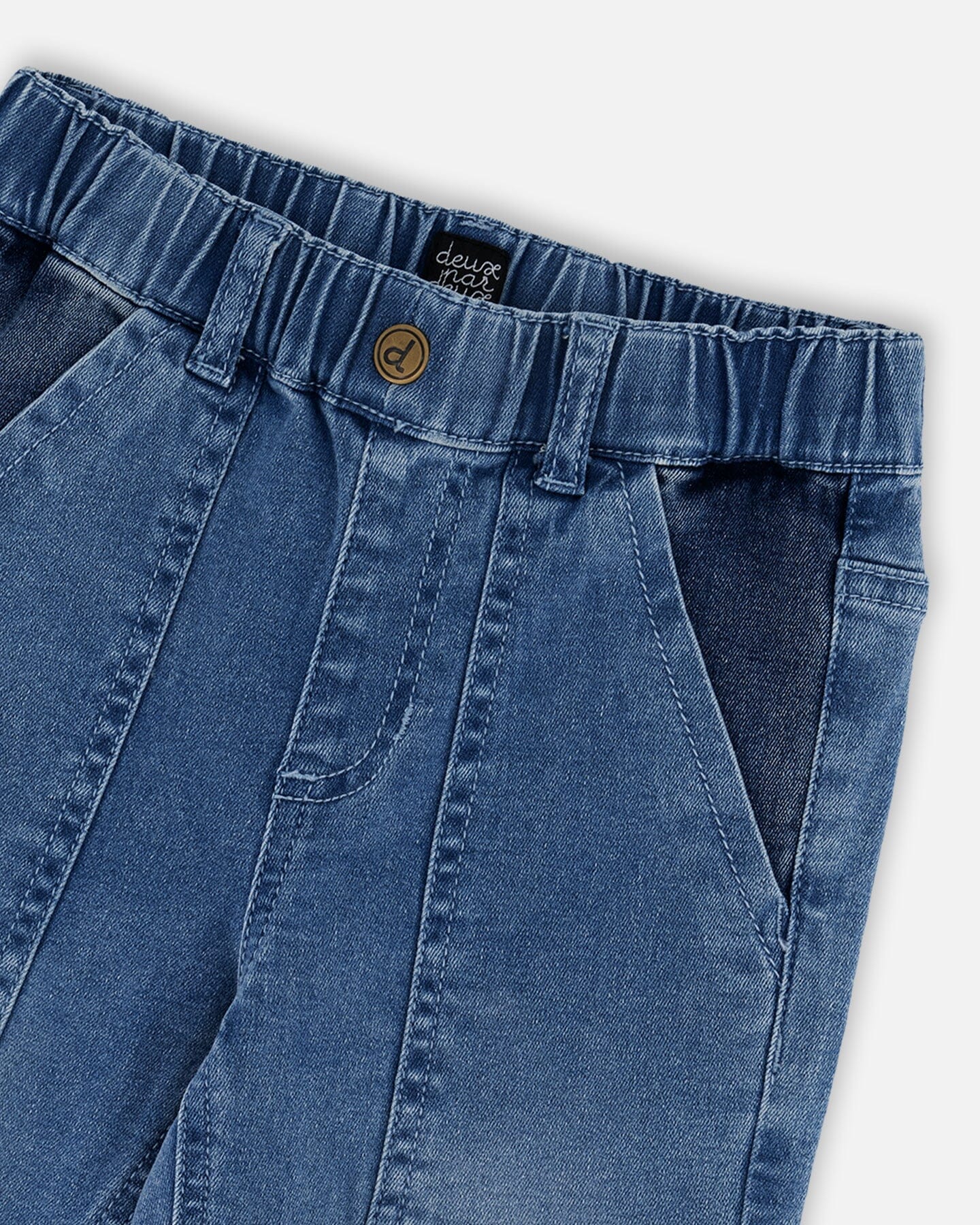 French Terry Denim Pant-3