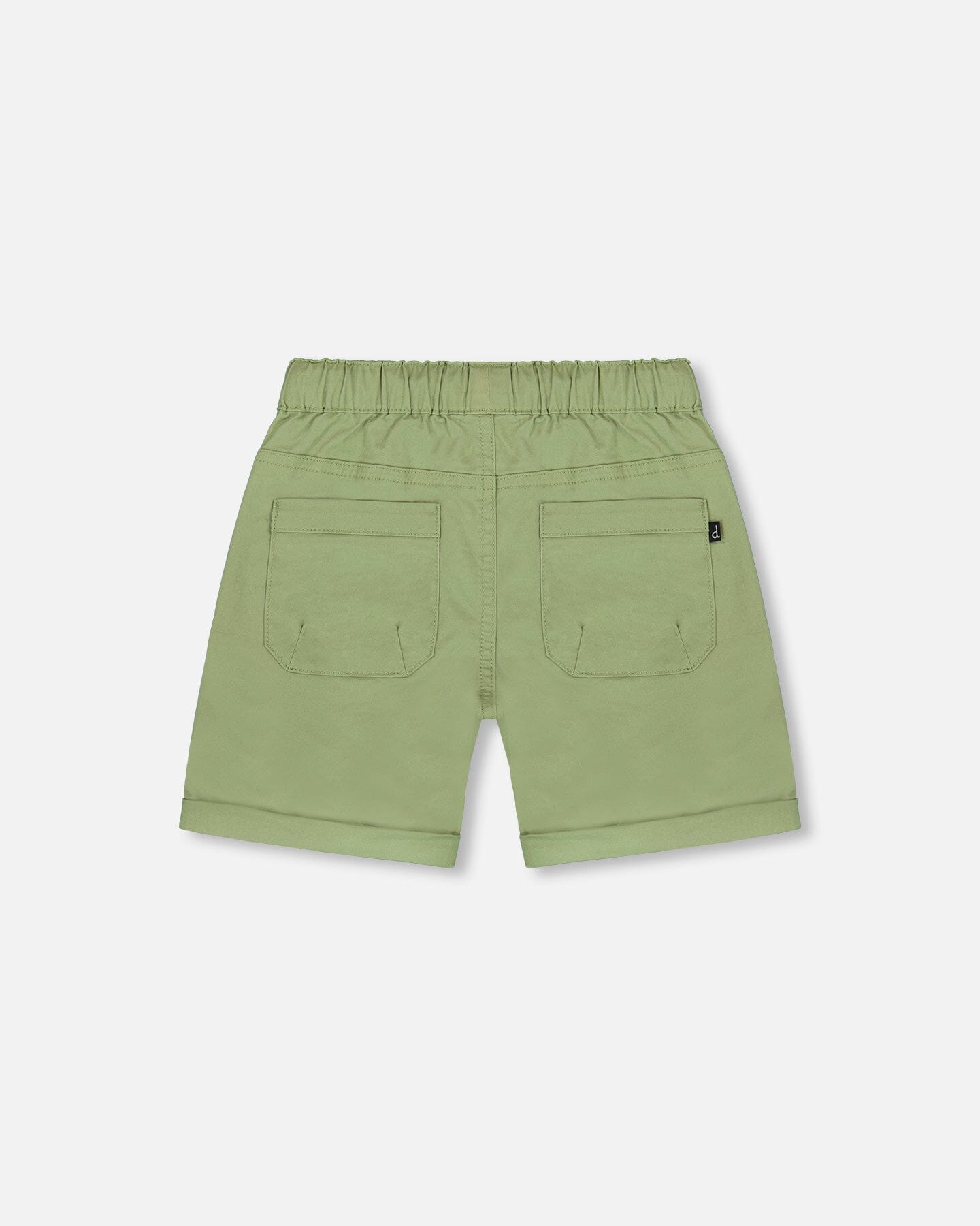Stretch Twill Short Green-3