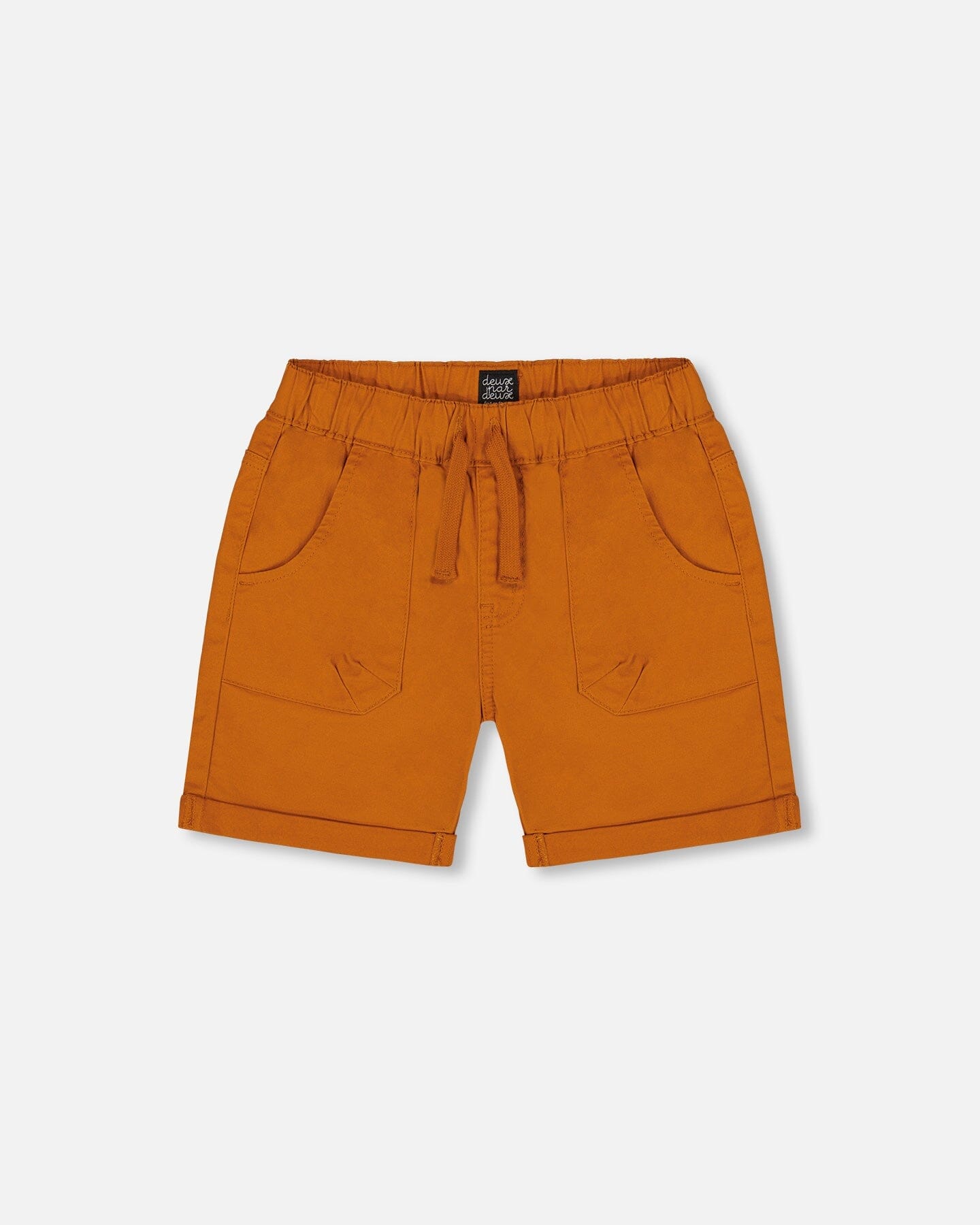Stretch Twill Short Vibrant Orange-0