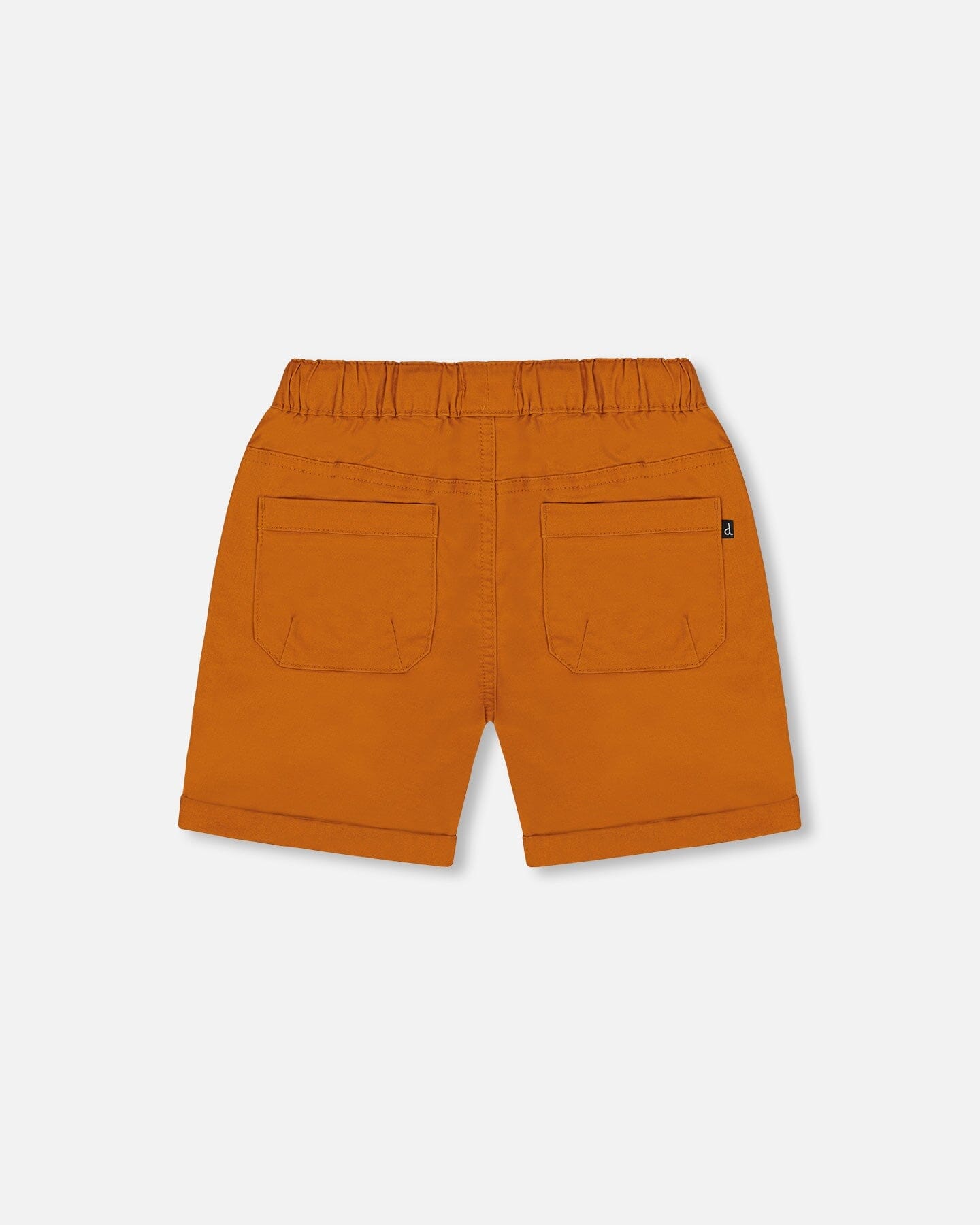 Stretch Twill Short Vibrant Orange-3