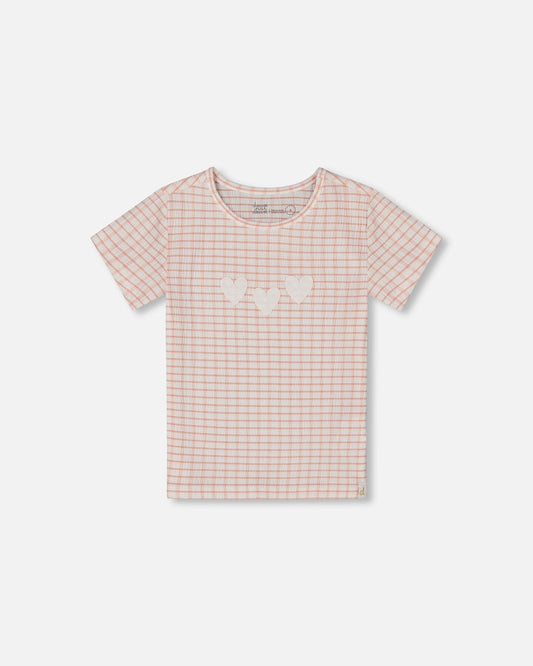 Crinkle Top With Applique Light Old Pink-0