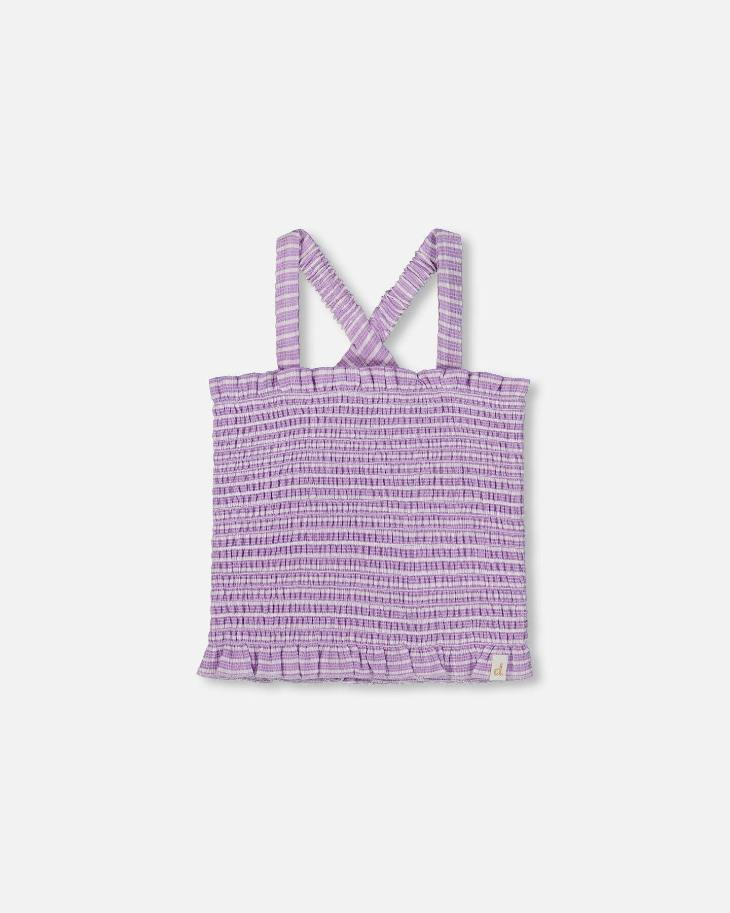 Smocked Tank Top Lilac-0