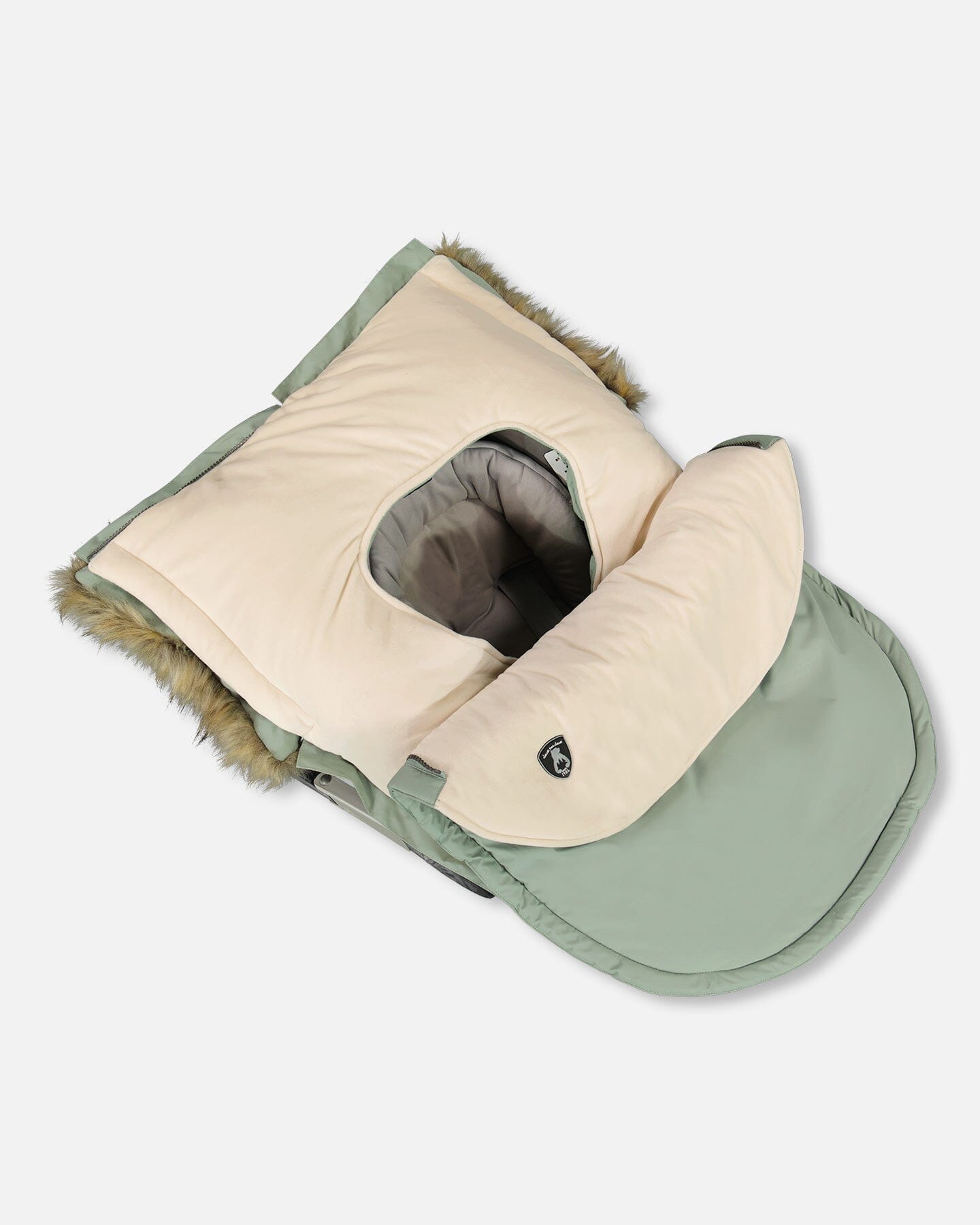 Bunting Bag Designed For Car Seat And Stroller Sage Green-3
