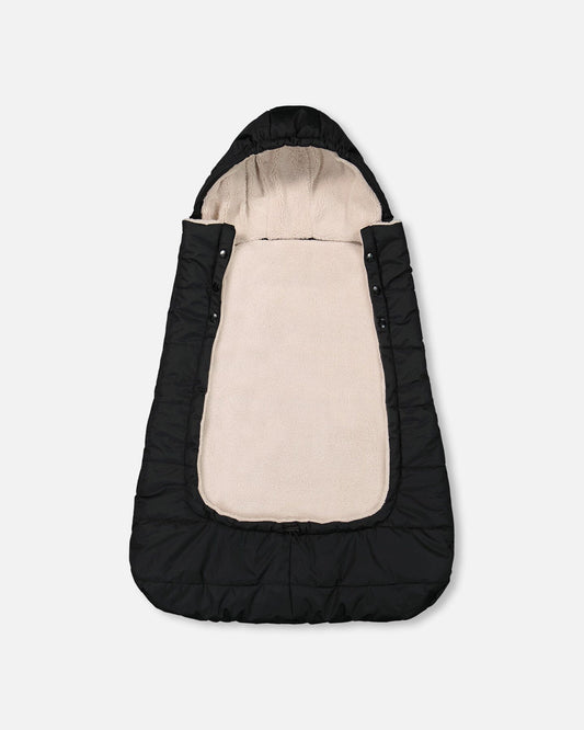 3-In-1 Multifunction Cover For Car Seat, Stroller, And Baby Carrier In Black-1