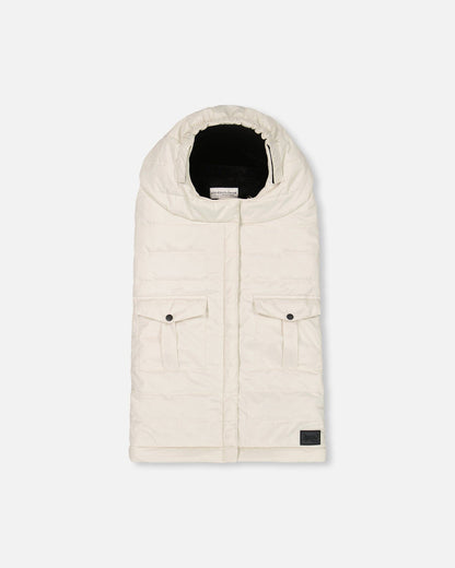Evolutive Baby Footmuff Designed For Car Seat And Stroller Off-White-1