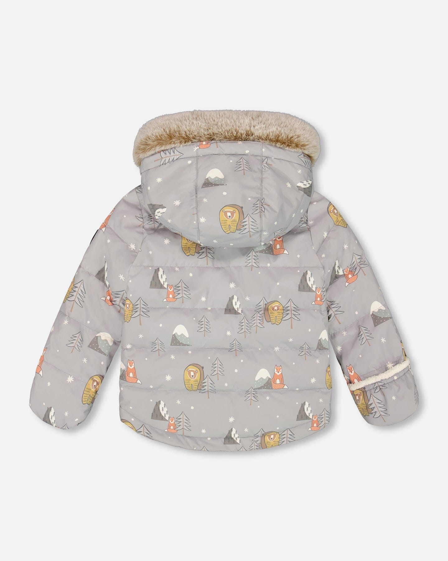 Two-Piece Baby Snug Snowsuit Gray-3