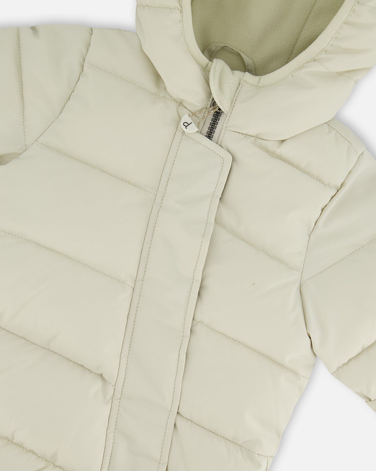 One-Piece Baby Cloud Compressible Snowsuit Designed For Car Seat Off-White-3