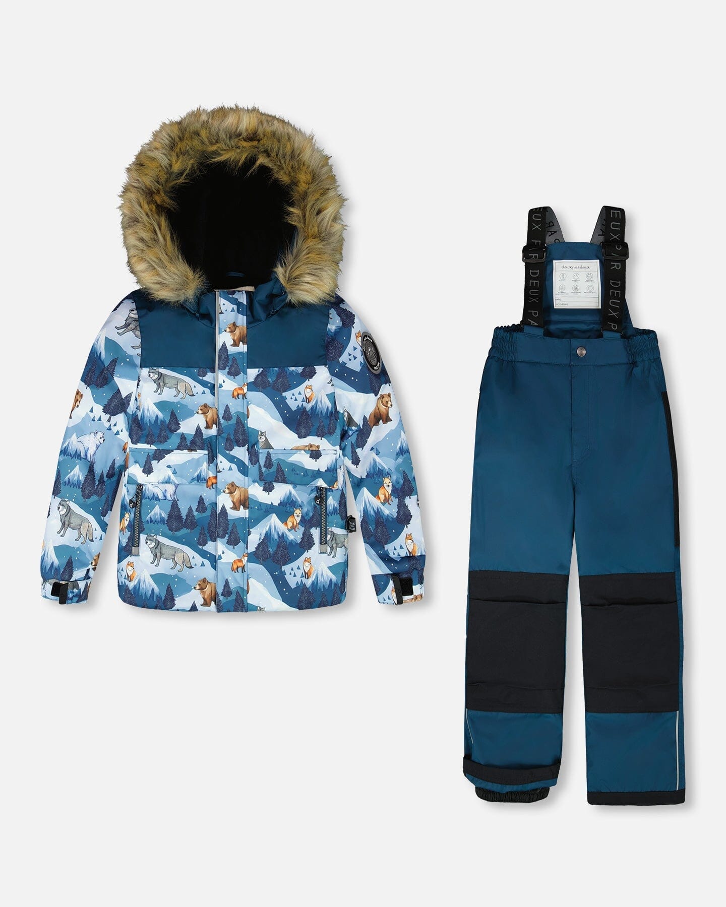 Two-Piece Discover Snowsuit Dark Teal-0