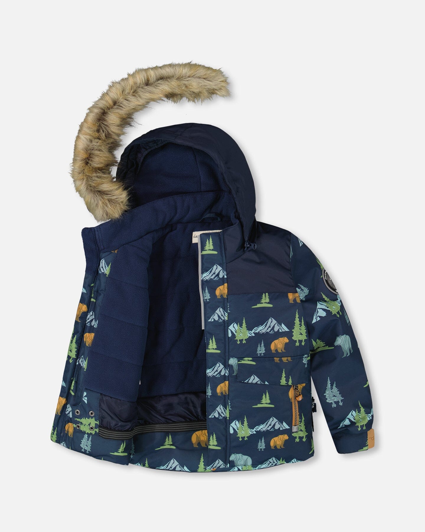 Two-Piece Discover Snowsuit Brown Sugar-2