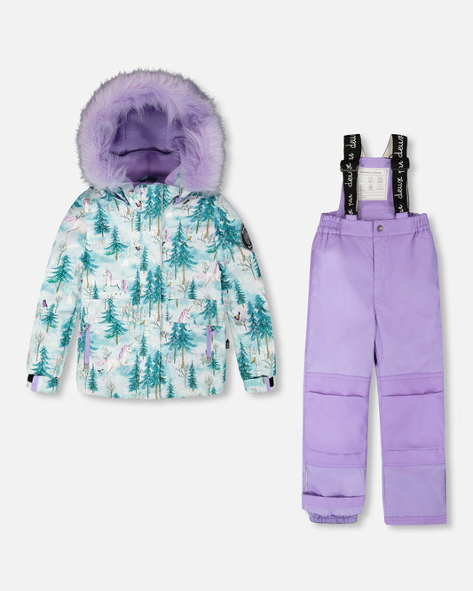 Two-Piece Discover Snowsuit Lavender-0