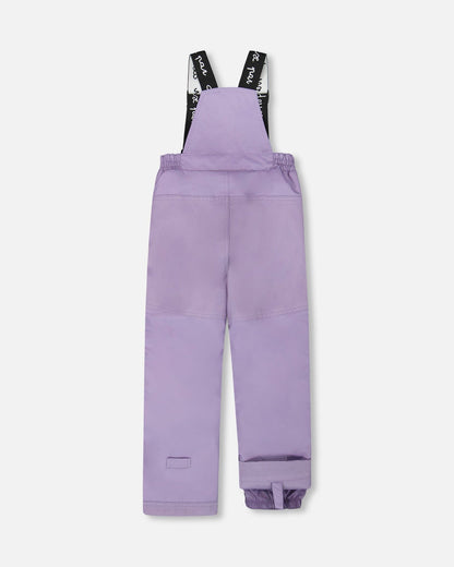 Two-Piece Discover Snowsuit With Printed Jacket Purple Gray-4