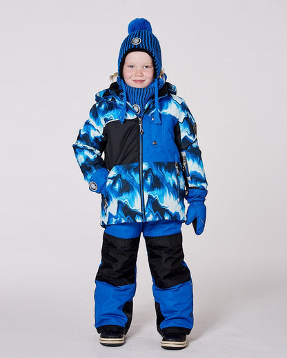 Two-Piece Play Snowsuit Blue-1