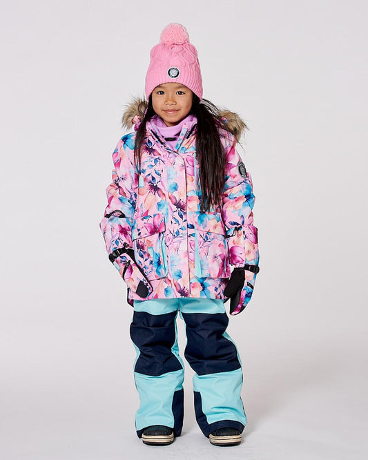 Two-Piece Play Snowsuit Turquoise Blue-0