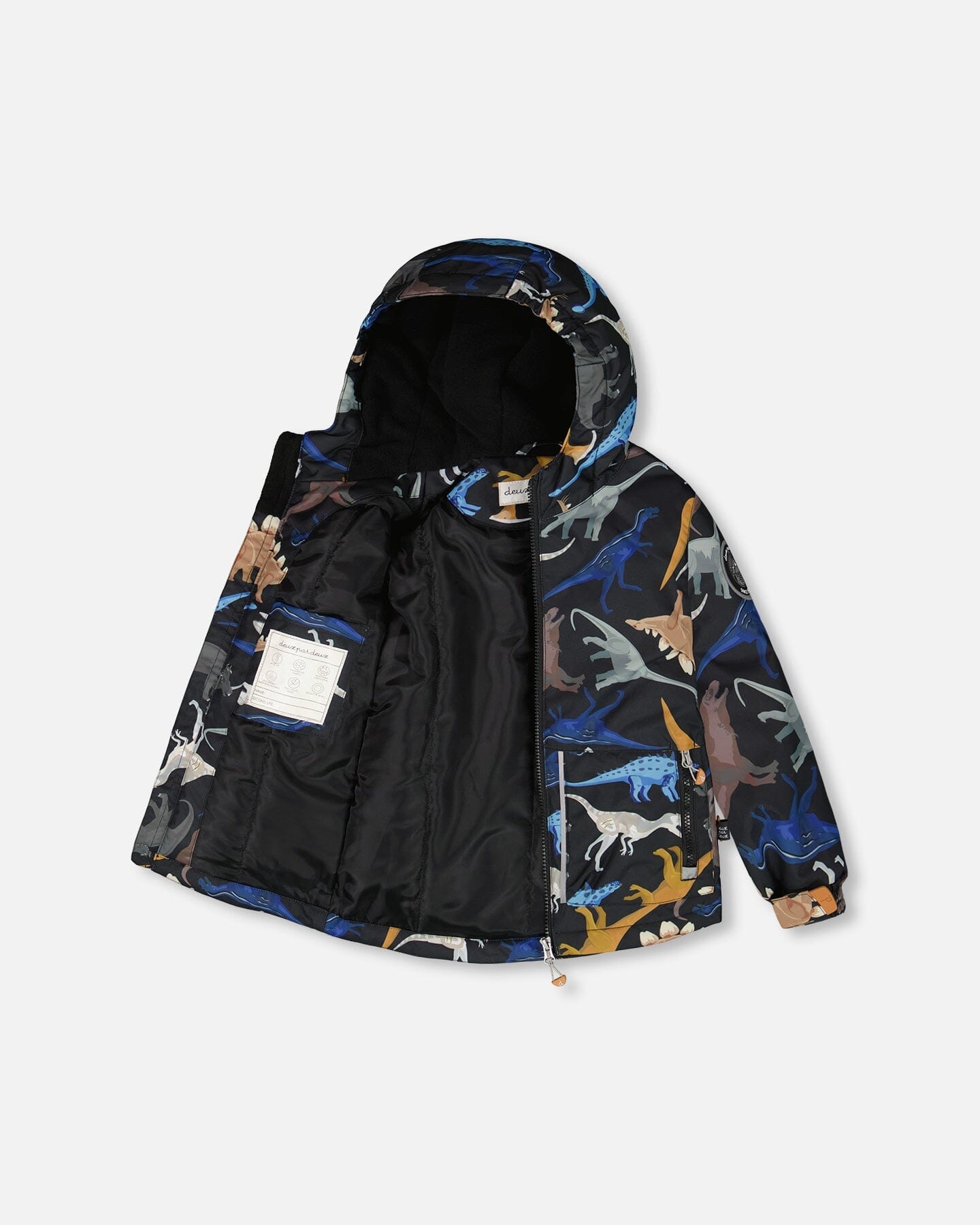 Two-Piece Chill Outerwear Set With Light Insulation In Blue-2