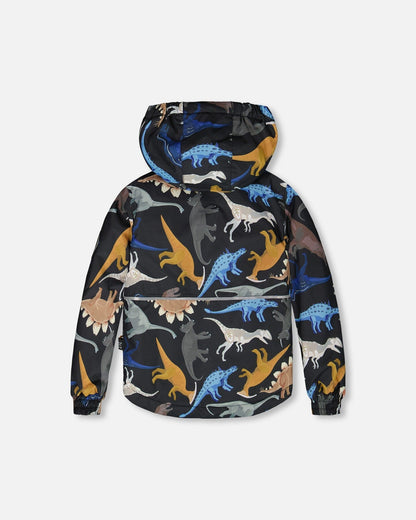 Two-Piece Chill Outerwear Set With Light Insulation In Blue-3