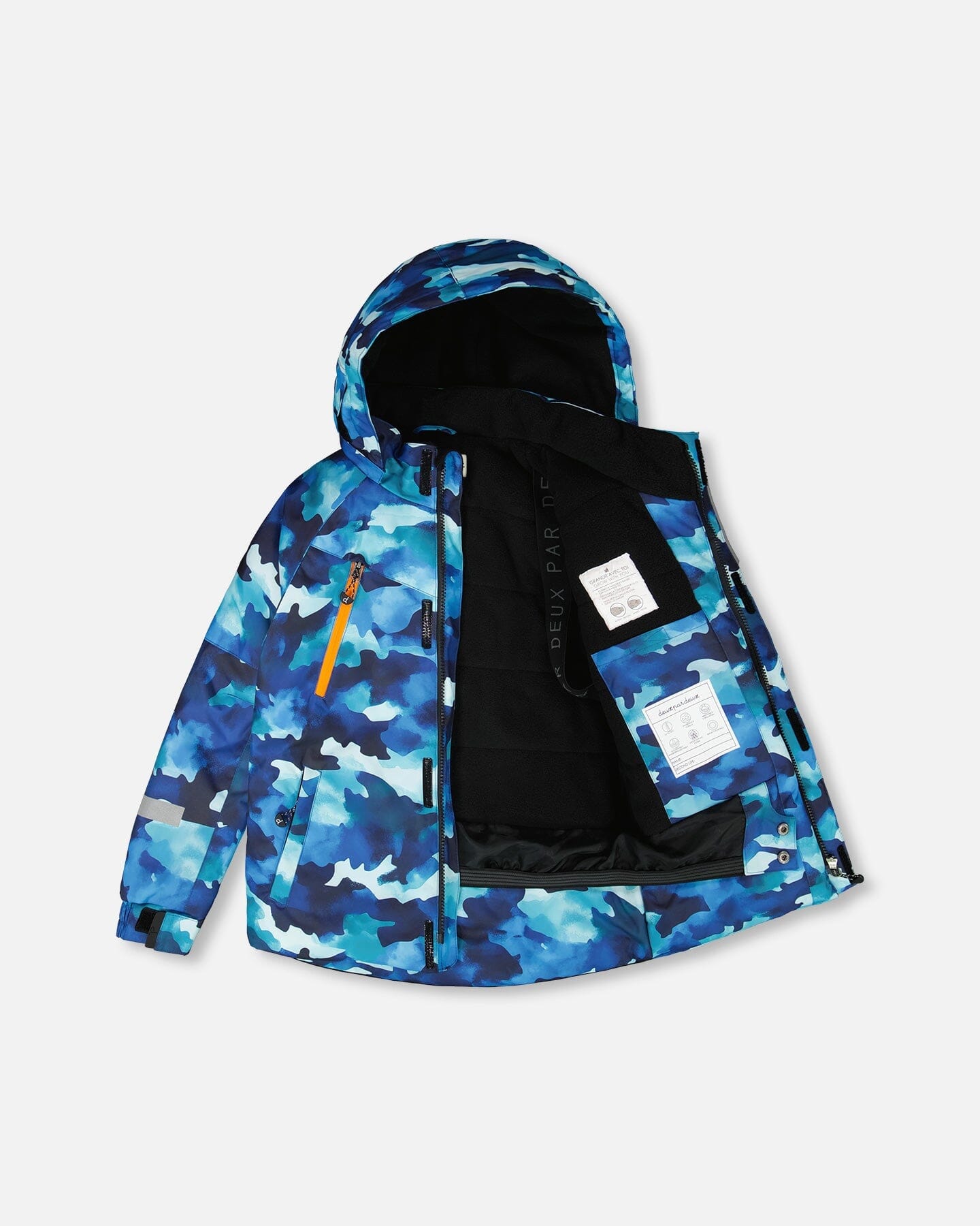 Two-Piece Play Snowsuit Bright Orange-2