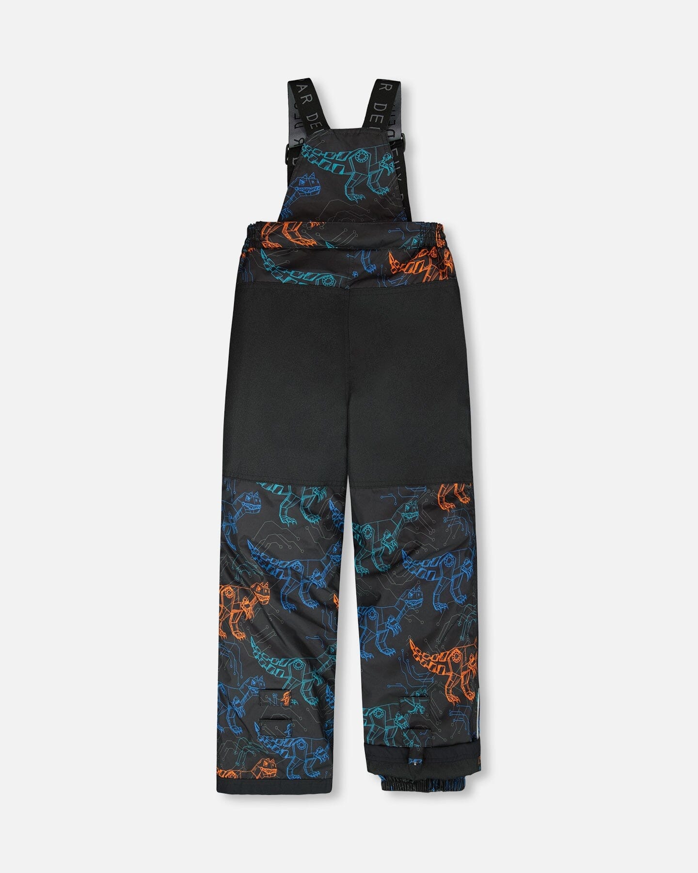 Two-Piece Play Snowsuit Robot Dinosaur Print-4