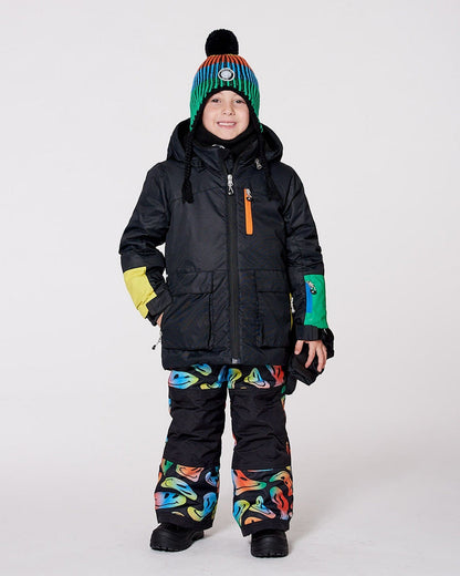 Two-Piece Play Snowsuit Smiley Face-3