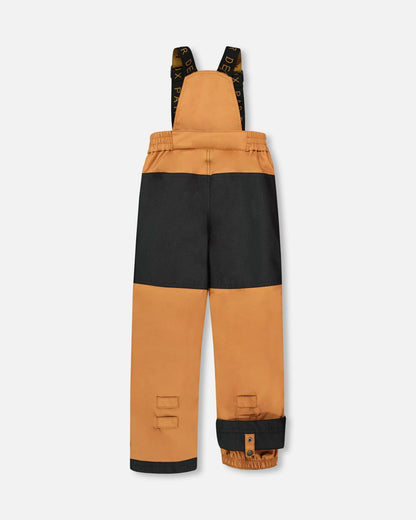 Two-Piece Play Snowsuit With Contrast Jacket Brown Sugar-2