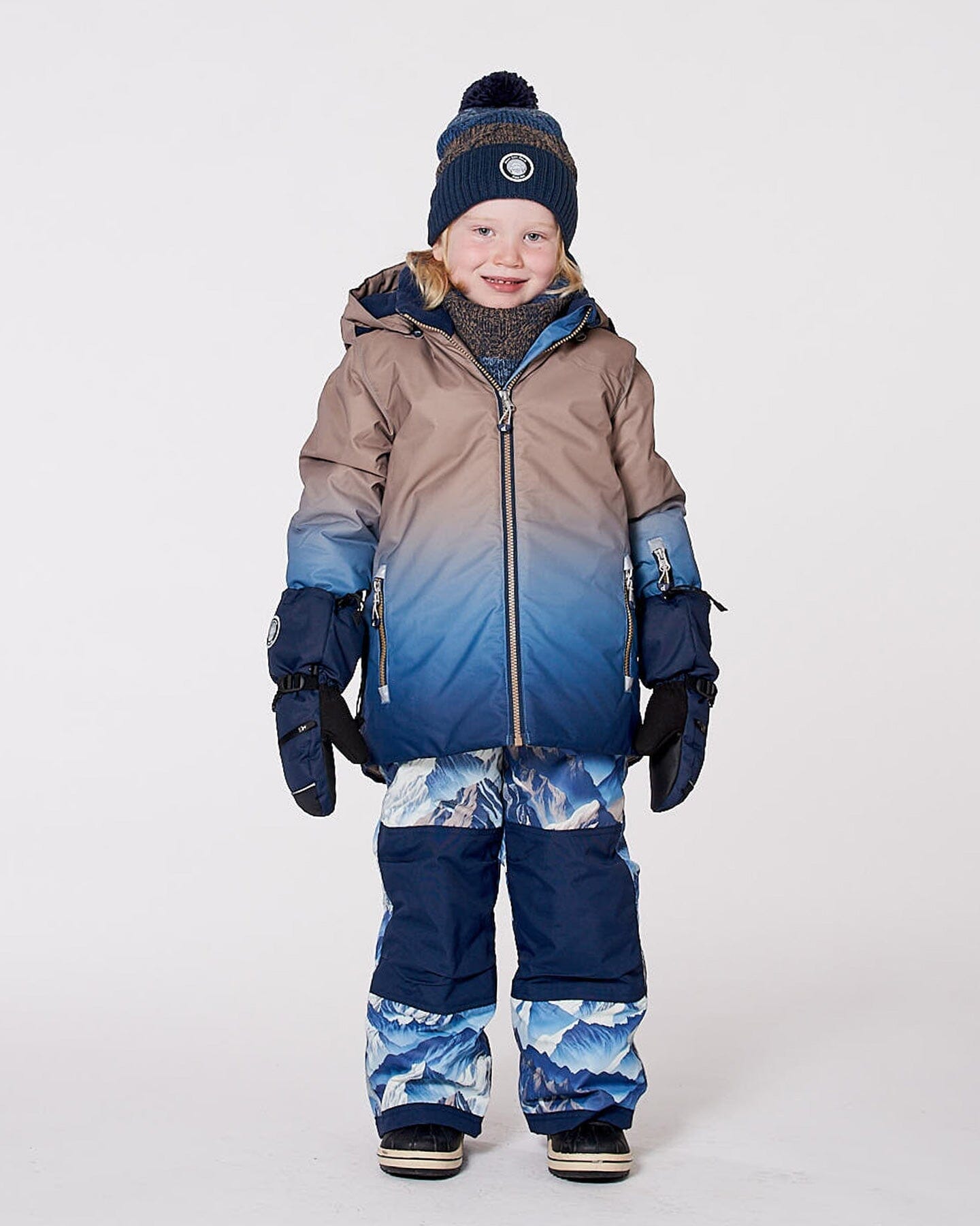 Two-Piece Play Snowsuit Blue Mountains-3