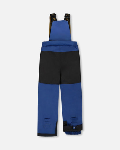 Two-Piece Play Snowsuit With Printed Dinosaurs Jacket Navy Blue-4