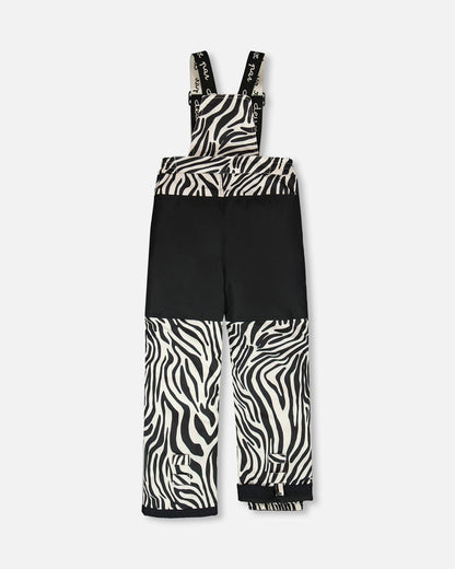 Two-Piece Play Snowsuit With Printed Pants Lavender-3