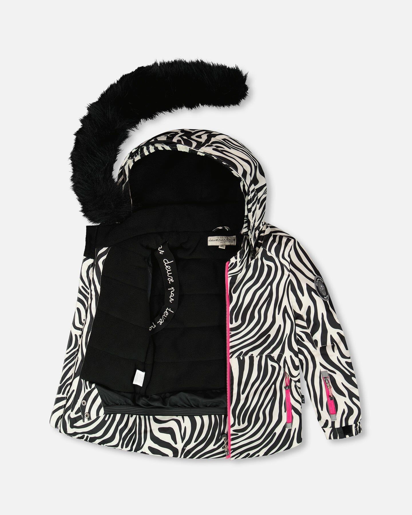 Two-Piece Play Snowsuit Fuchsia-2