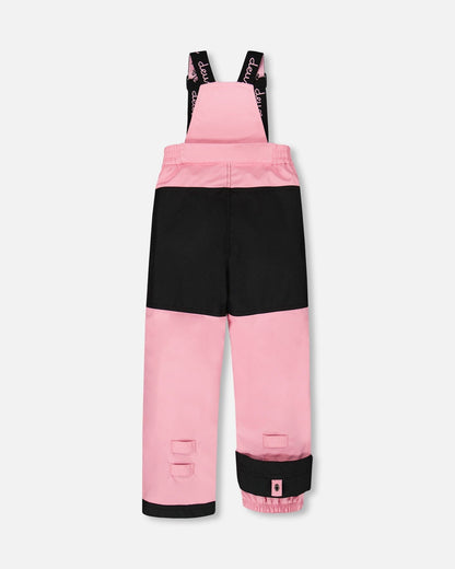 Two-Piece Play Snowsuit With Printed Jacket Pink-2