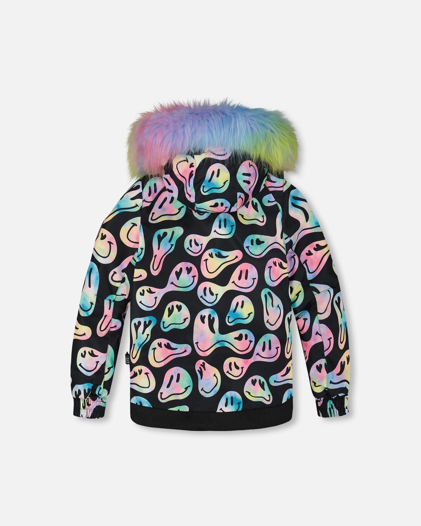 Two-Piece Play Snowsuit With Printed Jacket Pink-3