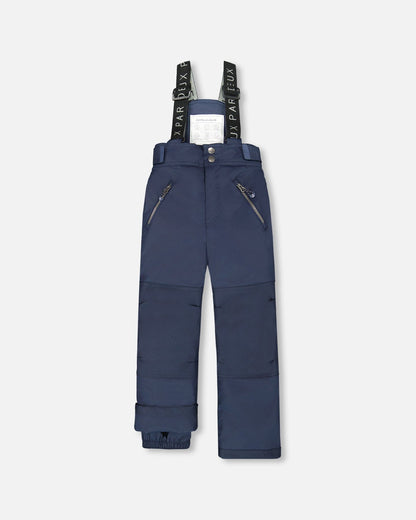 Solid Play Snow Pants Navy Blue-0