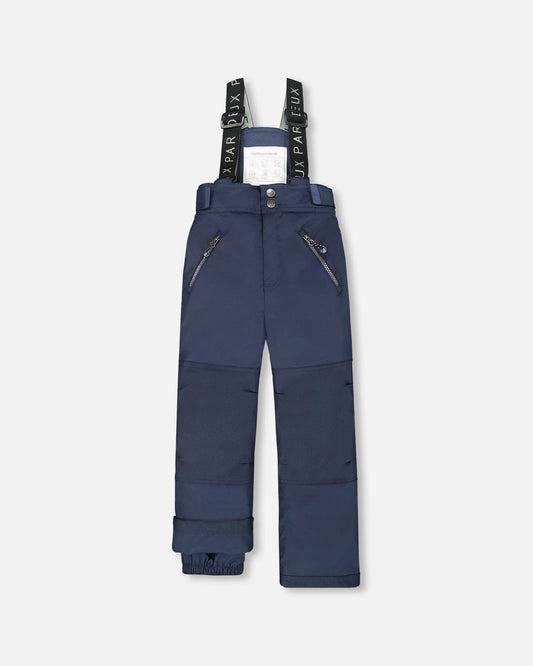 Solid Play Snow Pants Navy Blue-0