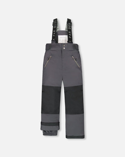Solid Play Snow Pants Dark Gray-0