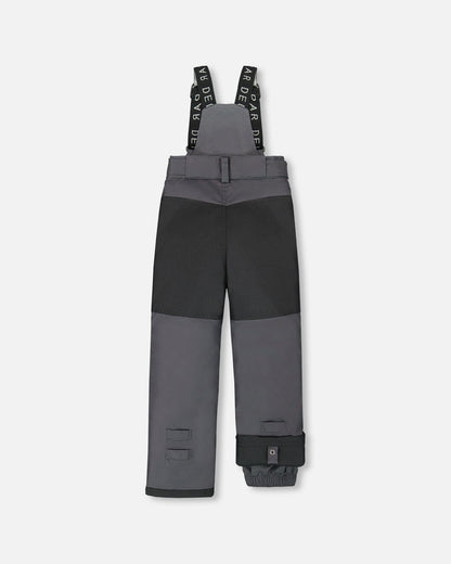 Solid Play Snow Pants Dark Gray-2