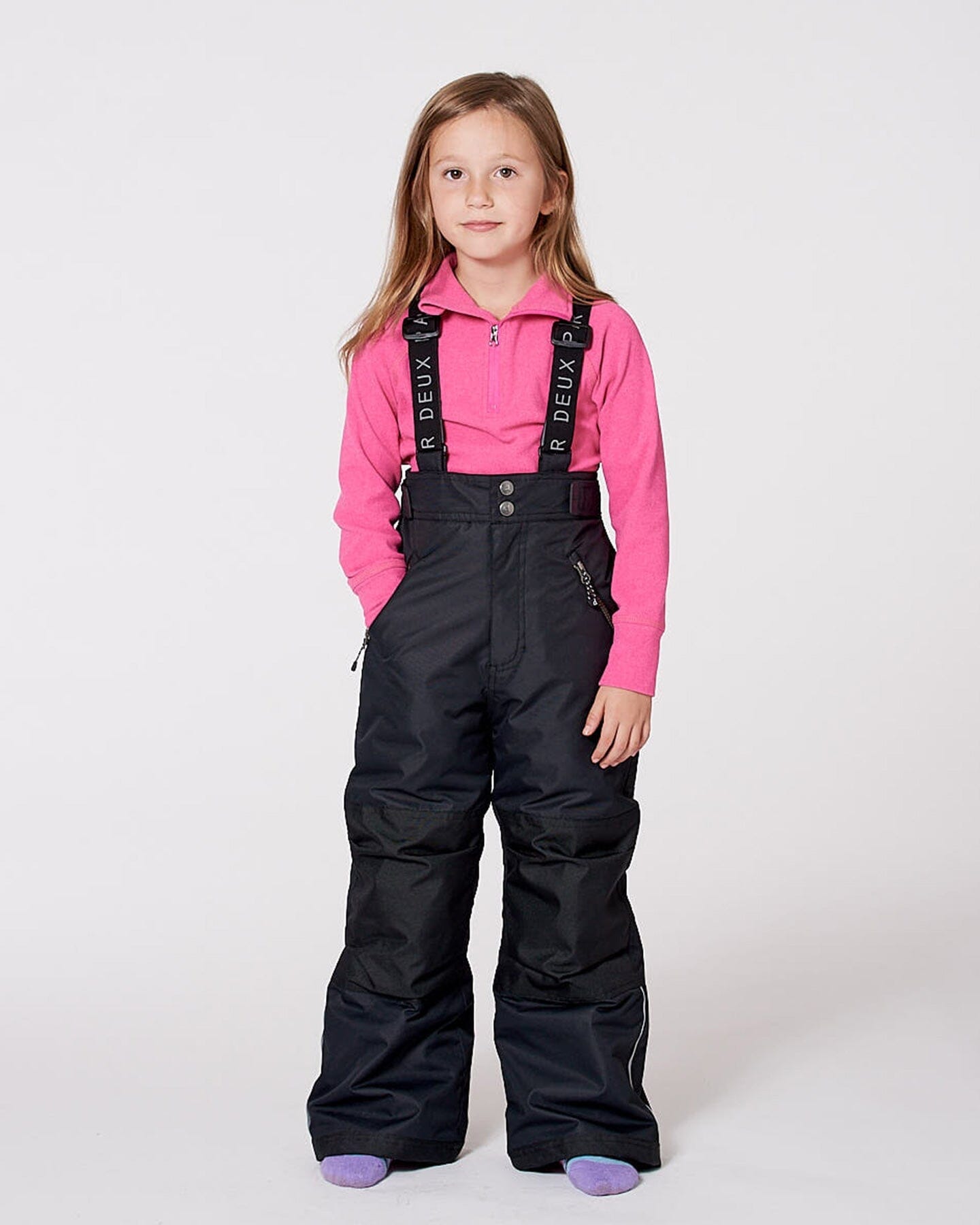 Solid Play Snow Pants Black-1
