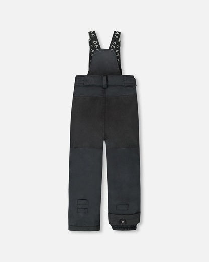 Solid Play Snow Pants Black-2