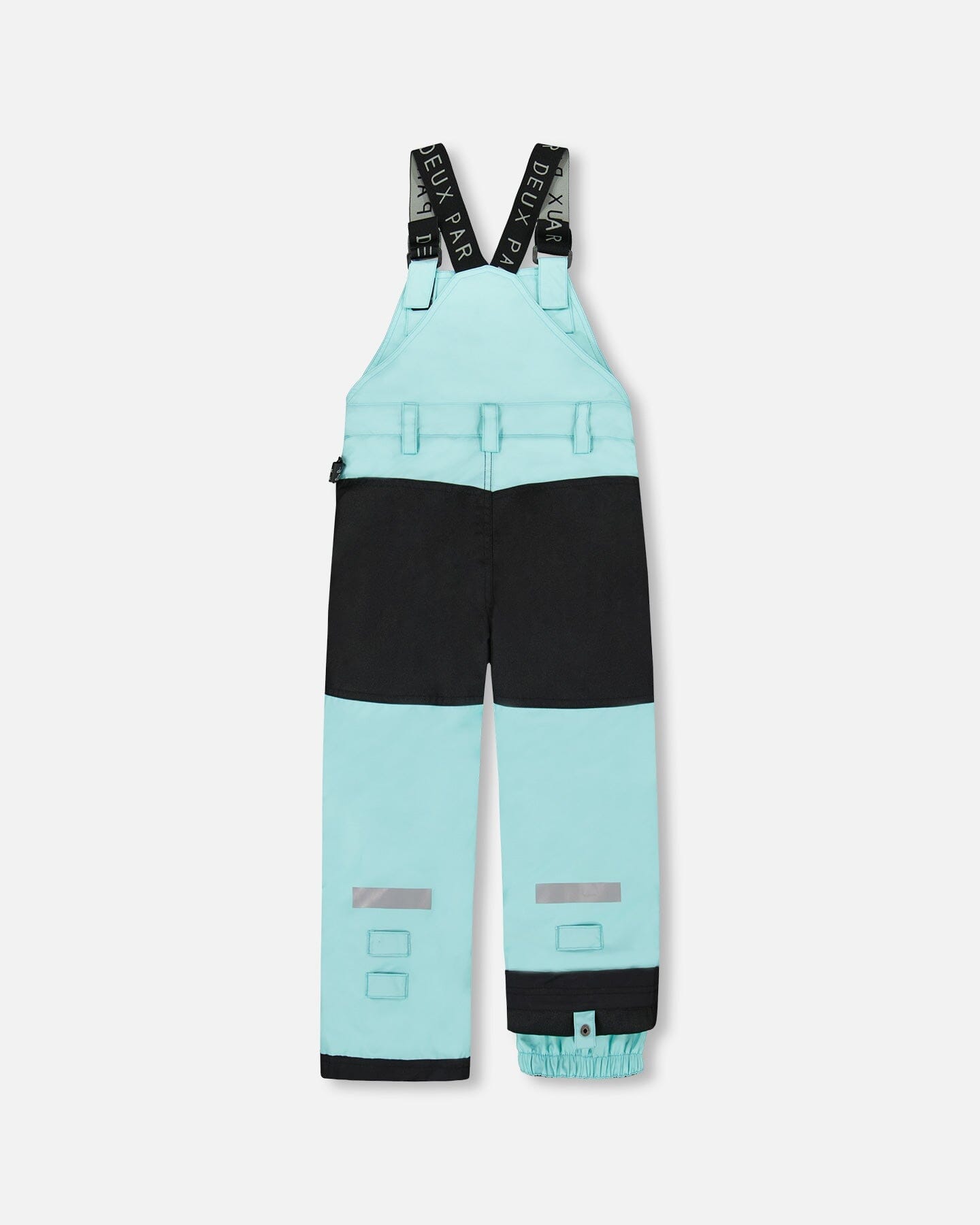 Solid Play Overall Snow Bib Turquoise Blue-1