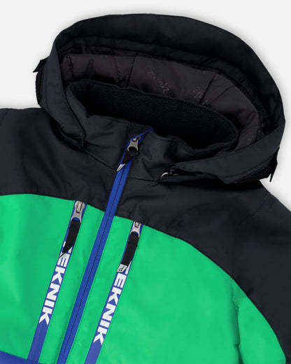 Two-Piece Teknik Snowsuit Aurora Borealis-4