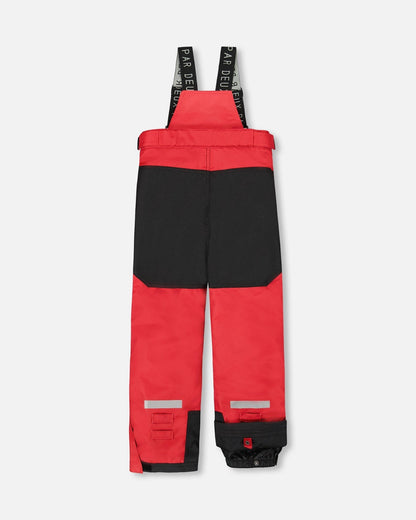Two-Piece Teknik Snowsuit Red-4