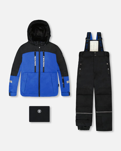 Two-Piece Teknik Snowsuit Royal Blue-0